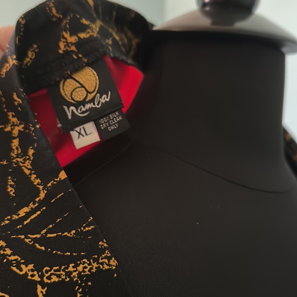 Anne namba open front cardigan/ sweater 100% silk size XL - Picture 5 of 5